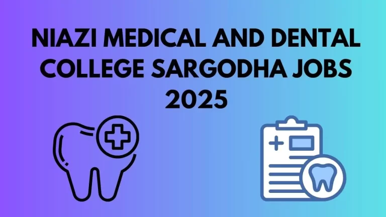 NMDC Sargodha Vacancy 2025